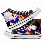 Uus anime My Hero Academia Cosplay Casual Graffiti High Help Canvas Kingad Cos Hip Hop &otilde;pilaskingad 43