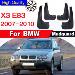 BMW X3 E83 jaoks 2005~2010 2006 2007 2008 2009 koos pedaalide porikaitsetega porilappide poritiibade porilappide pritsmekaitsete katte tarvikud