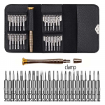 25 in1 Precision Screwdriver torx precision hand screwdrivers tool set for mobile phones bits for screwdriver MultiTools watch clamp