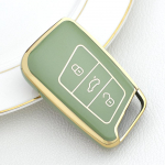 TPU auto kaugjuhtimispuldi v&otilde;tme&uuml;mbrise kaanehoidja kest Volkswagen VW Magotan Passat B8 jaoks Skoda Superb A7 tarvikute jaoks must