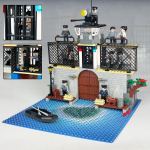 42123 MOC Sea Prison Scene ehitusplokk mudelm&auml;nguasi laste ehitusploki m&auml;nguasi white