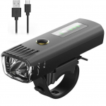 LED jalgrattavalgusti jalgrattatuled 2-&uuml;hes font ja tagatulede komplekt Laetav jalgratta tagatuli MTB maantee jalgratastele