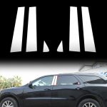 H&otilde;bedased autoakna samba postid, uksekatte viimistluskomplektid, mis sobivad Dodge Durango 2011-2024 BC veerukleebiste tarvikud