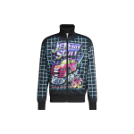 Adidas Originals X Jeremy Scott Multikujundusega Ruuduline Treeningjakk Unisex &Uuml;ler&otilde;ivad Must HG6509 S