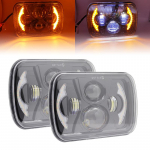 7-tolline ruudukujuline Automotive Wrangleri LED-esituli 40 W kollane ja valge suunatuleriba Jeep Cherokee jaoks 2 pieces