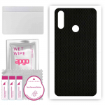 apgo Protective Skin Sticker for the back compatible with LG W10, Wrap Film, Foil, Vinyl - Pattern Matrix