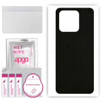 apgo Protective Skin Sticker for the back compatible with Xiaomi Redmi 10C, Wrap Film, Foil, Vinyl - Pattern Matrix