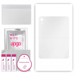 apgo Ultra Clear Protective Skin Sticker for the back compatible with Apple iPad 2022, Wrap Film, Hydrogel Film, Flexible, Soft TPU with positioning l