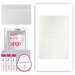 apgo MATTE Protective Skin Sticker for the back compatible with Teclast A10S, Wrap Film, Hydrogel Film, Flexible, Soft TPU with positioning layer easy