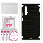 apgo Protective Skin Sticker for the back+sides compatible with Huawei nova 5T, Full Wrap Film, Foil, Vinyl - Pattern Matrix