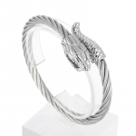 Uus Wia traatk&auml;ev&otilde;ru Euroopa ja Ameerika t&auml;navastiilis roki hip-hop mitmev&auml;rviline Zodiac Snake titaanterasest k&auml;ev&otilde;ru