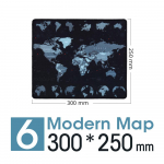 Uus maailmakaart kiiruse lukustusserv, suur looduslikust kummist hiirematt Veekindel m&auml;ngulaua hiirepadi klaviatuurimatt Warcraft Dota jaoks LOL Modern-300x250 mm must