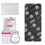 apgo MATTE Hybrid protective glass compatible with Sharp Aquos V6 Plus, flexible nano glass, great replacement for tempered glass, scratch-resistant,