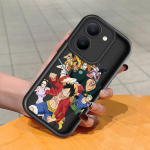 Pehme silikoonist ruudukujulise redeli mustriga telefoni&uuml;mbris, t&auml;ielikult kattev, kaamera p&otilde;rutuskindel kaitse, kummist &uuml;mbris Vivole Vivo S1 valge