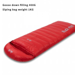 &Uuml;mbriku stiilis udusulgedega magamiskott &Uuml;limalt kerge hanesulgedest veekindel plusssuurus talvine soe reisimine matkamagamiskott Goose down 400g2