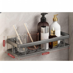 WC-ruum alumiiniumist perforatsioonivaba seinariiul Vannitoa hoiuriiul WC nurgariiul