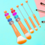 5x Makeup Brushes Set Make up Brush Tool Gifts Professional Angled DIY Beauty Beadable