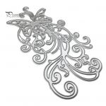 Butterfly metallist l&otilde;ikevormid DIY v&auml;ljal&otilde;igete album, paberkaardid, kaunistused, &scaron;abloonvorm h&otilde;be