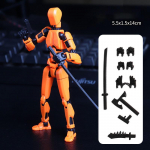 13 liigendatud liikuvat tegevusfiguuri Kujumuutev robot 3D-prinditud mannekeen Tegelane Kokkupanemine M&auml;nguasjad Vanemad-lapsed M&auml;ng Lapsed Kingitused Survet leevendav m&auml;nguasi