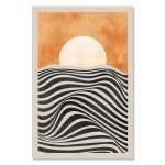 Abstraktsed Bauhausi n&auml;ituse geomeetrilised plakatid ja tr&uuml;kised Minimalistlik kunstil&otilde;uendimaali pilt elutoa seinamaalingu kodukaunistuseks 21x30cm No Framed