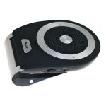 Bluetoothi k&auml;ed-vabad komplekt autole, Automaatne sissel&uuml;litus, Siri assistendi tugi, Sisseehitatud mikrofon ning toetab GPS-i ja muusikat 5.14*3.5*1.34cm must