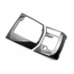 2 tk auto k&auml;iguvahetuskonsooli paneeli viimistlus s&uuml;sinikkiust must auto sisekujunduskleebiste osad jaoks Mazda CX-5 CX5 2017 2018-2021 s&uuml;sinikkiust must v&auml;rv