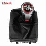 K&auml;iguvahetusnupp hoob k&auml;iguvahetus PU nahast gaiter pagasiruumi kate Volkswagen VW Polo 9N 9N2 GTI 2002-2009 autotarvikud salongi varuosad