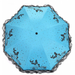 Retro Elegant Lace Floral Vinyl Veekindel UV-kindel p&auml;ikesekaitse vihmavari 26cm