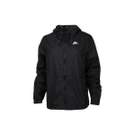 Nike &Uuml;hev&auml;rviline Logoga Spordikasuaalne L&otilde;tv &Ouml;koloogiline Tuulekindel Veekindel Kerge Kootud Kapuutsiga Jakk Naiste Jakk Must DM6180-010 XL