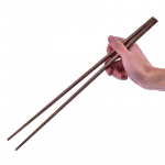 &Uuml;ks paar potti, pikk puit 42 cm s&ouml;&ouml;gipulgad Tervislik, v&auml;rvimata pind