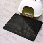 Veekindel lemmikloomade kassiliivamatt Kahekihiline lemmikloomade liivakasti matt Libisemisvastane liivakassipadi pestav voodimatt Puhta padjandustooted 30*30cm khaki
