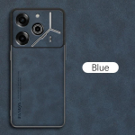 Tecno Pova 6 Pro Skinsheep nahast telefoni&uuml;mbrisele Tecno Pova6 NEO 5 Pro 4 matt pehmest silikoonist p&otilde;rkeraua t&auml;ielik kaitse tagakaas For Tecno Pova 6 Pro sinine