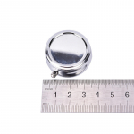 Travel Metal Pill Box Meditsiini Organiseerija Konteineri Ehete Karbi hoidik