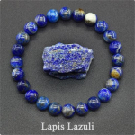 Looduslikud Lapis Lazuli kivihelmed k&auml;ev&otilde;ru Homme elastsed kvaliteetsed energiaga tervendavad ehted naistele kingitus poiss-s&otilde;brale