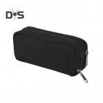 Pliiatsi&uuml;mbris Turvaline suure mahutavusega t&otilde;mblukuga sulgur Oxfordi riidest veekindel kirjatarvete hoiustamisvahend Koolitarbed must