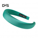 K&otilde;rgendatud disainiga juukser&otilde;ngas &uuml;hev&auml;rviline lai peapael Pehme puutega k&auml;sn juuksepael Mitmek&uuml;lgsed juukseaksessuaarid must