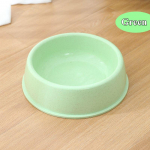 BPA-vaba plastist lemmikloomatoidukauss, kassi vees&ouml;&ouml;tmiskauss, vastupidav paksendatud plastist nisuvarrest s&ouml;&ouml;tmiskauss v&auml;ikestele ja keskmise suurusega koertele S bottom 15cm roosa