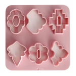 Suure ja v&auml;ikese suurusega savipol&uuml;meerist plastist k&otilde;rvar&otilde;ngavorm, savist l&otilde;ikamine, p&otilde;higeomeetria, pehme keraamika k&otilde;rvar&otilde;ngavorm 9