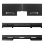 Tuulekaitse Blackstone Griddle'i 17&ndash;36-tollise tuuleklaasi komplekti, 4 roostevabast terasest tuuleklaasi komplekti, mille magnetivaba paigaldust ei ole v&otilde;imalik paigaldada ventileeritava ruudustiku kilp 17inch