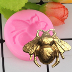 Toidukvaliteediga silikoonist mesilasekoogivorm DIY savist Sugarcraft Fondant k&uuml;psetuskaunistusega vorm