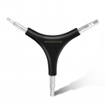 Jalgratta 3-suunaline kuuskantv&otilde;tiv&otilde;ti 4/5/6mm Y-kujuline kuuskantv&otilde;ti kolmnurk CR-V terasest multifunktsionaalne m&auml;girattaparandust&ouml;&ouml;riist must