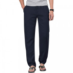 Meeste puuvillased linasest n&ouml;&ouml;riga p&uuml;ksid elastne v&ouml;&ouml;koht vabaaja joogap&uuml;ksid rannap&uuml;ksid kottis lahtised meeste dressip&uuml;ksid XXXL