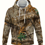Oks ja leht 3D digitaaltr&uuml;kk meeste kapuutsiga dressipluus n&ouml;&ouml;riga meeste uudne pullover s&uuml;gis-talveks 6XL