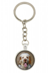 Clumber Spaniel - keychain with your photo, key decoration, bag pendant from Art-Dog brand