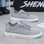 Hingavad linased kingad, trendikad mitmek&uuml;lgsed kingad, meeste l&otilde;uendkingad, &otilde;hukesed vabaaja lauakingad 39 hall v&auml;rv