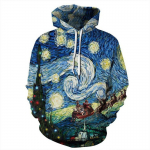 Meeste Pullover 3D Prinditud J&otilde;ulud Stiilis Pusa Pusa Meeste S