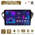 Android Carplay Autoraadio Toyota Vista Ardeo 1998-2003 jaoks Multimeediam&auml;ngija Pea&uuml;ksus Stereo GPS-navigatsioon BT WIFI 2+32GB 1+16GB