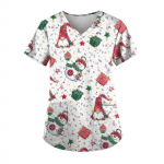 J&otilde;ulud naiste V-kaelusega mood vabaaja j&otilde;ulutr&uuml;kiga kaitsev &uuml;likond M sinine