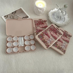 6 paari kontaktl&auml;&auml;tsede &uuml;mbris kontaktl&auml;&auml;tsede hoiukarp Kaasaskantav reisikontaktl&auml;&auml;tsede &uuml;mbris Leotuskonteiner l&auml;&auml;tsede karp ilu&otilde;pilasele roosa