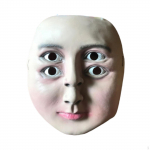 Halloweeni nelja silma mask hirmutav loominguline tantsumeik, rekvisiidid, n&auml;okate lavale riietumiseks